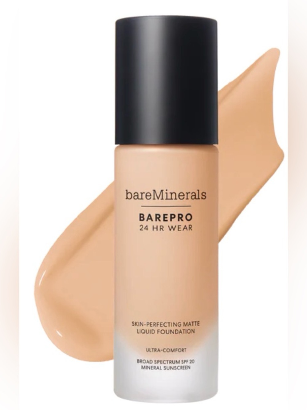 NWT BAREPRO® 24HR WEAR SKIN-PERFECTING MATTE LIQUID FOUNDATION MINERAL SPF 20